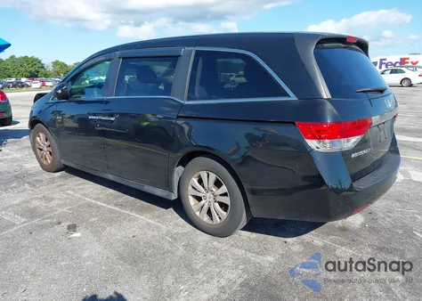 2014 Honda Odyssey Ex из США, поврежденный, VIN 5FNRL5H43EB031206